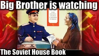 Big Brother was watching. The Soviet "House Book" #USSR,  #bigbrother