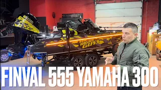 Максимальная комплектация Finval 555 Sport Angler + Yamaha 300.