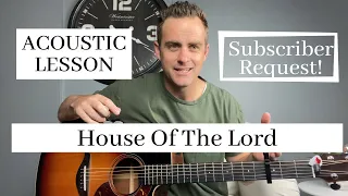 Phil Wickham || House Of The Lord || Acoustic Guitar Lesson/Tutorial