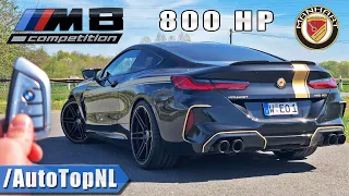 800HP BMW M8 Competition MANHART MH8 REVIEW on AUTOBAHN [NO SPEED LIMIT] by AutoTopNL