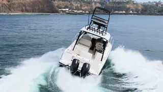 2022 BOSTON WHALER CONQUEST - SEA KEEPER - TOWER - LOW  HOURS - LLC FOR SALE BY KUSLER YACHTS