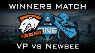 Virtus Pro vs Newbee ESL One Genting Лучшая игра, Best game dota 2, Русские комментаторы