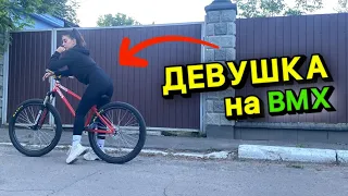 ДЕВУШКА ЗАХОТЕЛА ПОСИДЕТЬ на МОЕМУ…BMX! У лисого зламався велосипед/ ДАРЮ АК в БРАВЛ СТАРС!