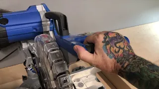 KOBALT 10" SLIDING MITER SAW PART 2: REVIEW AND COMMENTS