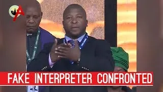 Interpreter Confronts Mandela's Fake Sign Language Guy