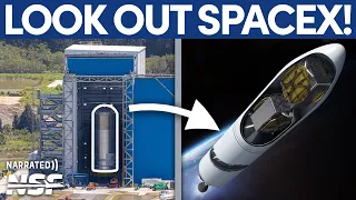 Competition for SpaceX's Starship at Cape Canaveral? | KSC Flyover