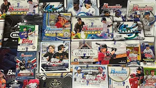 Opening SOOOO Many Different Baseball Card Boxes & Packs!!!