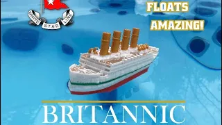 Floating Kids Britannic Model, Detailed Replica Ship Toy