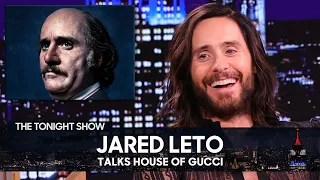 Al Pacino Barely Recognized Jared Leto on the House of Gucci Set | The Tonight Show