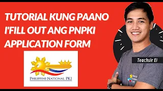 Paano i-fill out ang PNPKI Application Form mula sa DepEd LMS Platform #pnpki #pnpkiform #deped