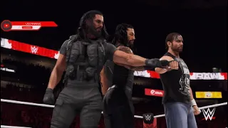 Bring back for The shield first match