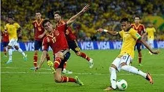 Neymar vs Spain HD 720P Confederations Cup Final (30/6/13)