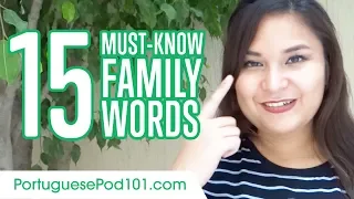 Learn the Top 20 Must-Know Family Words in Portuguese