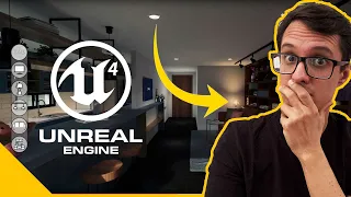 [REACT] Andando por uma MAQUETE INTERATIVA feita com UNREAL ENGINE