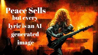 Megadeth - Peace sells but every lyric is an AI generated image