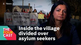 Inside the village divided over asylum seekers