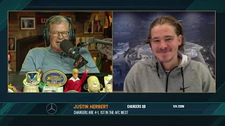 Justin Herbert on the Dan Patrick Show Full Interview | 10/12/21