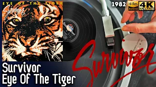 Survivor - Eye Of The Tiger, 1982, Vinyl video 4K, 24bit/96kHz