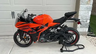 2022 KTM RC 390 - Post 620 Mile Break-In Period