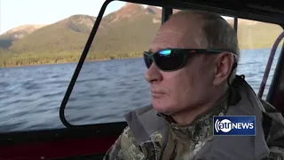 Putin ends self-isolation with Siberian fishing trip/پایان قرنطینه پوتین با ماهیگیری در سیبری