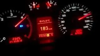 Audi A3 TDI 170 0-220 acceleration