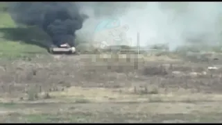 Ukraine War: A Russian FPV drone destroys a Ukrainian M2A2 ODS-SA "Bradley" infantry  vehicle.