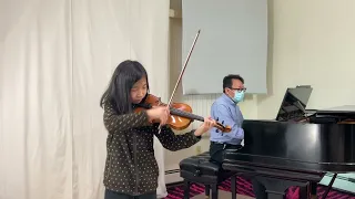 Kristian Li - Bruch Violin Concerto No. 1 | Movement 1