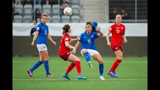 Svizzera vs Italia - Switzerland vs Italy - Women's World Cup Qualification