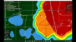 Twisted Roblox Chasing a massive Wedge EF5 Hourglass Tornado until it dies