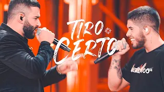 Zé Felipe part. Gusttavo Lima - Tiro Certo (Letra/Lyrics)