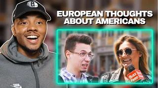 AMERICAN Reacts To What Do Europeans Really Think About Americans? | Dar The Traveler