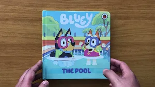 Bluey - The Pool: Read Aloud Bluey Book for Children and Toddlers