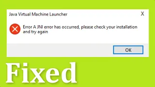 Minecraft 1.17 A JNI Error Has Occurred Please Check Your Installation And Try Again TLauncher - Fix