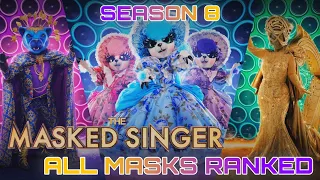 All Masked Singer SEASON 8 Contestants Ranked