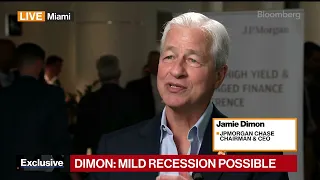 Jamie Dimon: A Mild Recession Is Possible