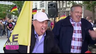 Kalkofes Mattscheibe   Anti   Merkel Demo