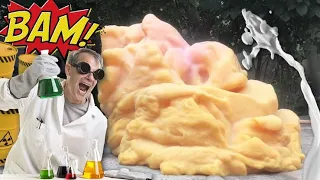 🔬🧑🏻‍🔬İnteresting Experiment: 😱Elephant Toothpaste/(İvory Paste)🧪🧑🏻‍🔬