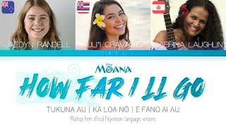 [Fanmade] Moana - "How Far I'll Go" in Polynesian languages (mashup) (HAW, MAO, TAH, ENG translated)