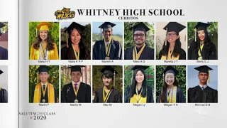 Saluting the Class of 2020 — Whitney High School | NBCLA