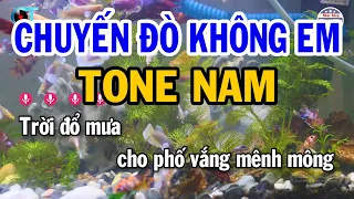 Karaoke Chuyến Đò Không Em Tone Nam ( Dm ) Nhạc Sống Cực Hot 2023 | Phước Hiệp