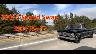 Ford F100 390 FE 5 Speed Swap