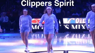 Clippers Spirit (Los Angeles Clippers Dancers) - NBA Dancers - 4/9/2022 dance performance