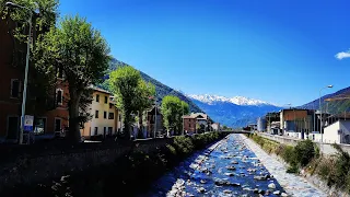 Walking around Tirano! The crossroad between Italy & Switzerland ! 2022 Crocevia delle Alpi!❤️🇨🇭🇮🇹