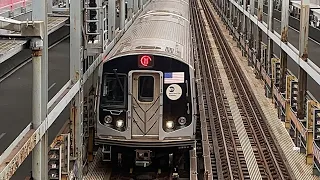 Rail fanning on the Williamsburg Bridge ￼