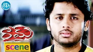 Raam Movie Scenes - Nithiin Insults Genelia's Boyfriend || Hrishitaa Bhatt || Krishnam Raju