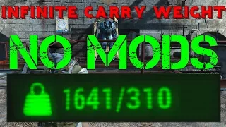 Fallout 4 OP Infinite Carry Weight Guide