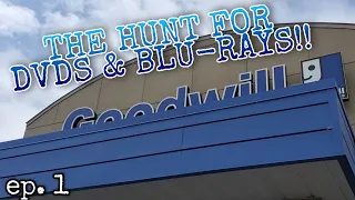 Goodwill DVD & Blu-ray Hunting // Ep. 1 | zed collects