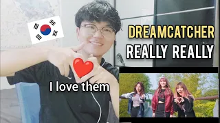 Korean reacts to Dreamcatcher - Really Really | REACTION