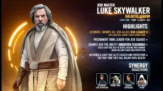 How to Easily Beat Tier 1 of the Galactic Legend Jedi Master Luke Skywalker Event | #JML | #SWGOH