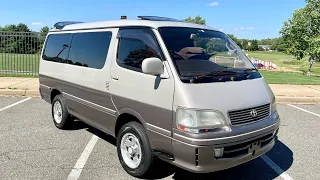 1996 TOYOTA HIACE SUPER CUSTOM LIMITED KZH106 - JDM - Walk Around